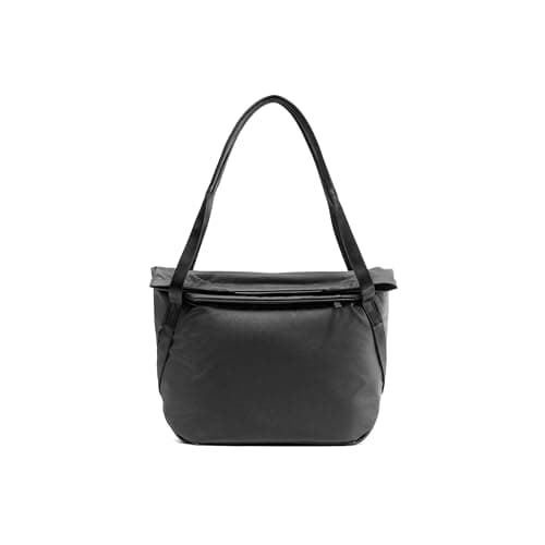 Image of Peak Design Everyday Tote V2 15L, Black, Weatherproof Shell, Wide Top Access, FlexFold Dividers, Laptop Sleeve, Internal and External Pockets, Crossbody or Shoulder Carry, Tote Bag for Women and Men
