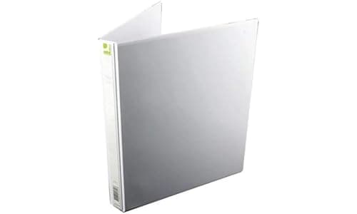 Image of Q-Connect KF01325Q Presentation 4D-Ring Binder 25mm A4 - White (Pack of 6)