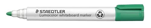 Image of STAEDTLER 351-5 Lumocolor Whiteboard Marker Bullet Tip -Green (Box of 10)