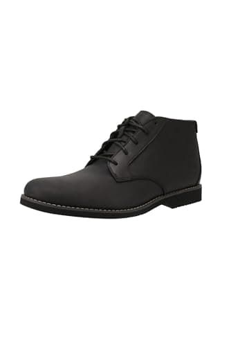Image of Timberland Men's Woodhull Chukka Basic Fashion Boots, Black Full Grain, 8 UK