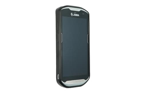 Image of caseroxx Handheld Mobile Computer Protective Case for Zebra TC51 / TC52 / TC56 / TC57 with shock protection TPU Rubber Protective Case black