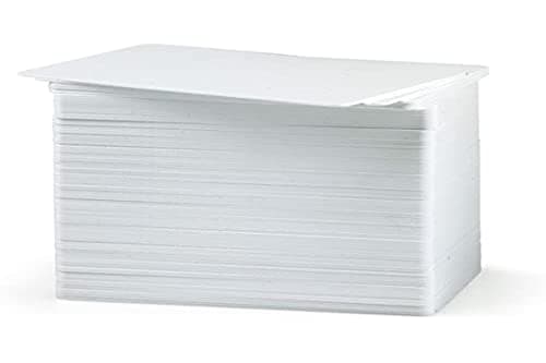Image of Zebra Premier PVC Blank White Card 30 mm Pack of 500