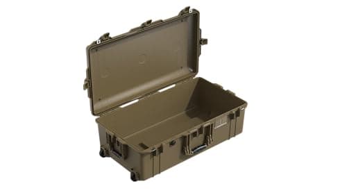 Image of PELI 1615 Waterproof Case without Foam for Cameras, Drones and Electronics, Dustproof, 71 L, OCP Tan Limited Edition