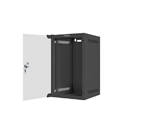 Image of LANBERG Cabinet Rack 9U 280X310 Auto ASSEMBLED 10" up to 20 kg Black