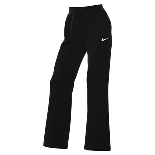 Image of NIKE DQ5615-010 W NSW PHNX FLC HR Pant Wide Pants Women's Black/sail XS-S