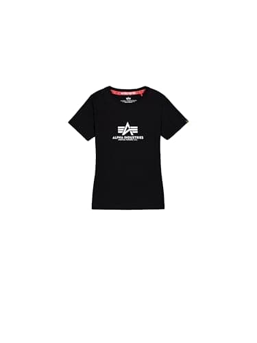 Image of Alpha Industries New Basic T T-Shirt for Ladies Black