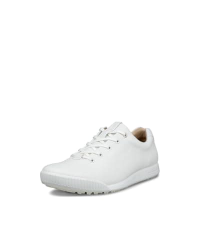 Image of ECCO Mens Golf Street Retro Hybrid Golf Shoes - White - UK 11.5