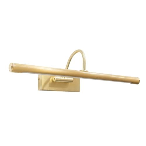 Image of ValueLights | Gold Integrated LED Picture Wall Light Fitting | Bath Wall Lights, Home Décor & Improvement Essential | IP44 Bathroom | Mains Wired