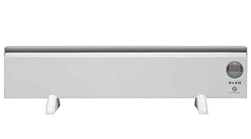 Image of Glen 2150Tie7 Electric Convector Heater, Steel, 500 W, White(Pack of 1)