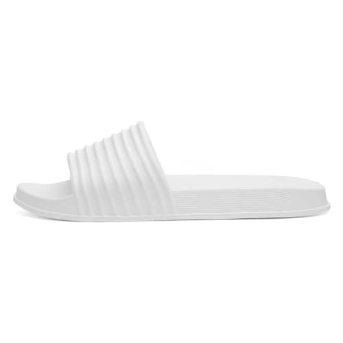 Image of Shoe Zone - Womens White EVA Slider - Size 4 UK - White