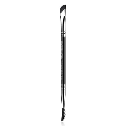 Image of EIGSHOW Double Headed Eyebrow Brush, Eyebrow Comb for Grooming Eyebrows, Professional Sickle Angle Eyebrow Brush for Shaping and Defining Eyebrows (D109)