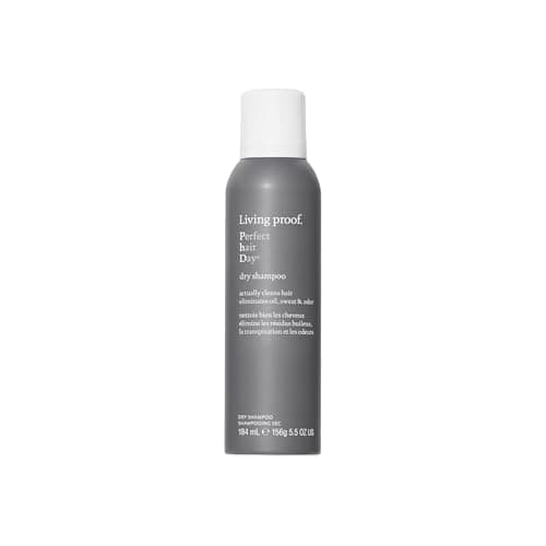 Image of Living Proof Perfect Hair Day™ Dry Shampoo for Women & Men – Detoxifies Scalp, Actually Cleans Hair by Absorbing Oil, Sweat & Odor, Leaves Soft Hair with Light Texture & Long-Lasting Crisp Scent