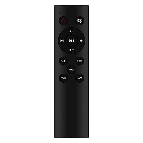 Image of New Soundbar Remote Control Replacement fit for MAJORITY BOWFELL BOW-BAR-BLK Compact Bluetooth Sound Bar Remote Controller