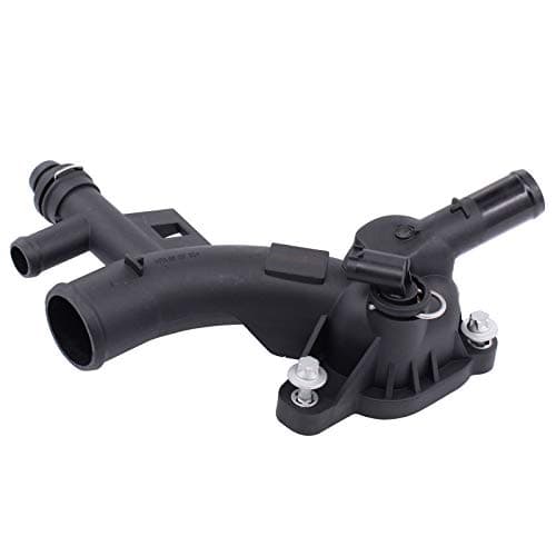 Image of HouYeen Thermostat Water Outlet Housing with Sensor for Astra J Corsa D E Insignia A Meriva B Mokka X Zafira C 1.4