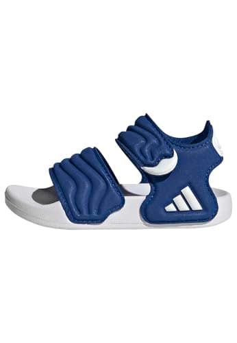 Image of adidas Unisex Baby Adilette Sandal 2 Sandals Infants Shoes, Team Royal Blue/Ftwr White/Team Royal Blue, 5.5 UK Child