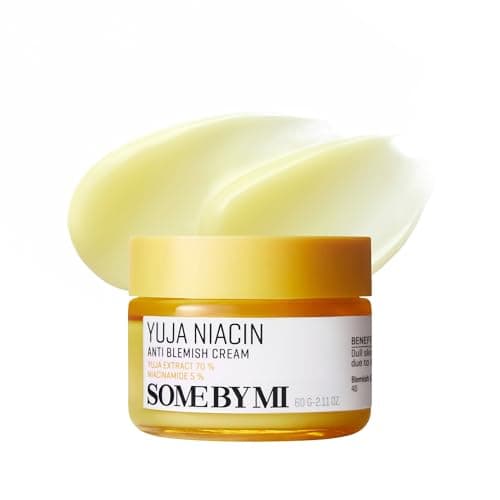 Image of SOME BY MI Yuja Niacin Anti Blemish Cream 60ml – Korean Skincare Brightening Face Moisturiser with 5% Niacinamide – Daily Cream for Dark Spots, Pigmentation & Dull Uneven Skin Tone