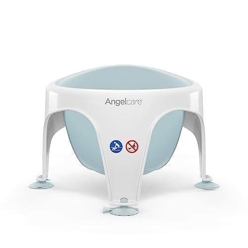 Image of Angelcare Soft Touch Baby Bath Seat - Aqua