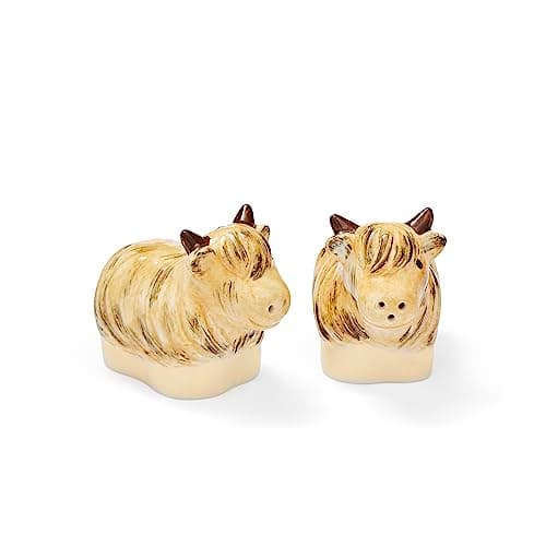 Image of Cooksmart British Designed Salt and Pepper Sets | Salt and Pepper Pots to Suit All Kitchens | Salt and Pepper Shaker for Everday Use - Buttercup Farm