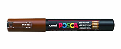 Image of PC-1M BROWN UNI POSCA BULLET TIP (BXD 12)