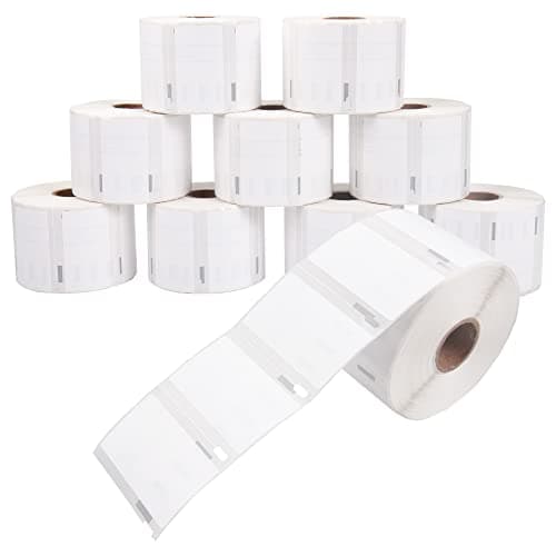 Image of L LIKED 10 Rolls Thermal Labels 57x32mm – 10,000 Multi-Purpose Labels Compatible with DYMO 11354/30334 / S0722540 for LabelWriter 450/4XL | Self-Adhesive Direct Thermal | NOT Fit 550/5XL