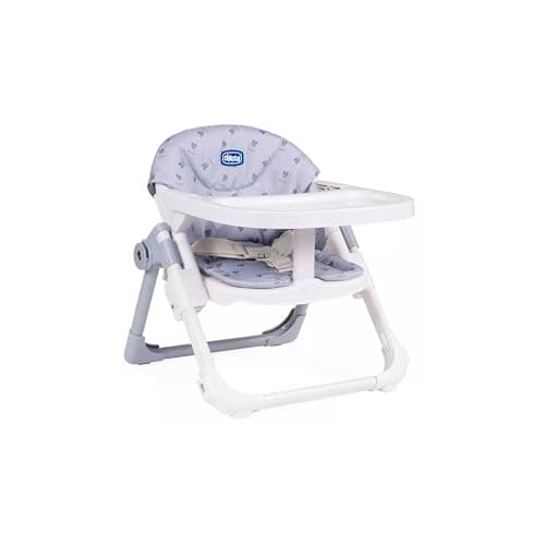 Image of Chicco Chairy Childen's Booster Seat, Bunny | Suitable 6m-3y (15kg), Foldable, Travel Seat with Tray