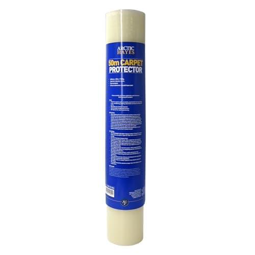 Image of Arctic Hayes Premium Carpet Protector Roll, 60cm wide, 50m long, Clear