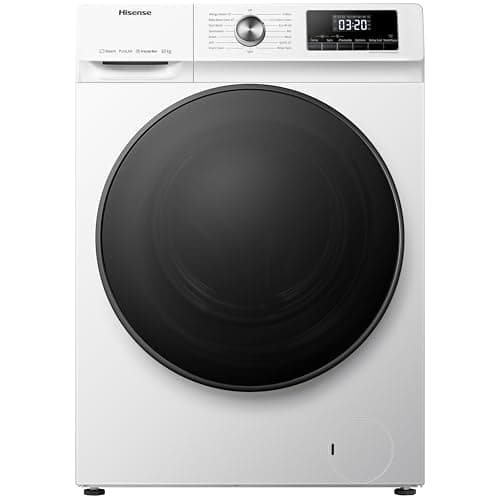 Image of Hisense WFQA1014EVJM Freestanding 10 KG Programs 1400 RPM White Energy Rating E
