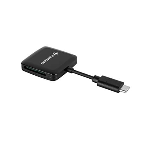 Image of Transcend RDC3 USB Type-C SD & microSD Card Reader, USB 3.2 Gen 1 (USB 5Gbps) for SDXC/SDHC/microSDXC/microSDHC, TS-RDC3