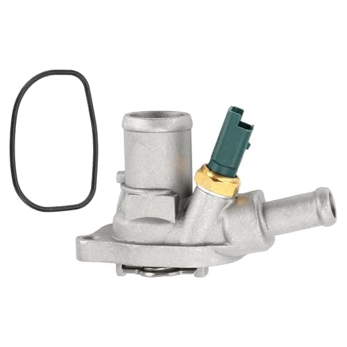 Image of A ABSOPRO Inner Car Thermostat for Fiat PUNTO EVO Durable Engine Coolant Thermostat Housing Assembly No.55202176 Aluminum Alloy 1 Pc