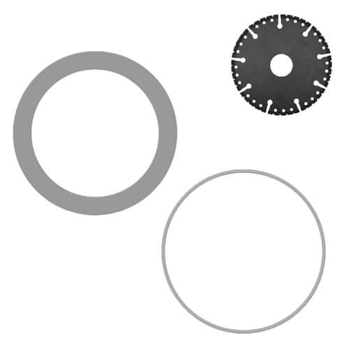 Image of 2PCS Blade Arbor Adapter Reducer - Bore Reducer Ring for Circular Saw Blades 22.23mm to 20mm & 22.23mm to 16mm, Cutting Reducer Rings for Angle Grinders and Cutting Discs