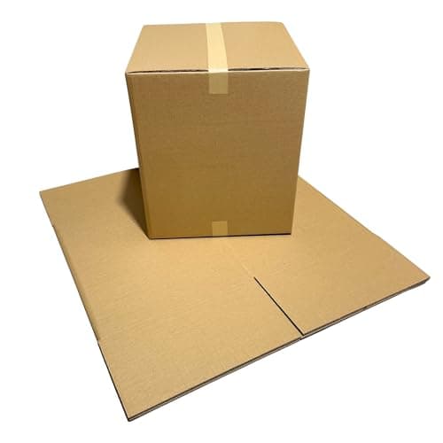 Image of W.E. Roberts Double Wall Packing Cartons Flat-Packed [Pack of 15] (450 x 450 x 508mm)