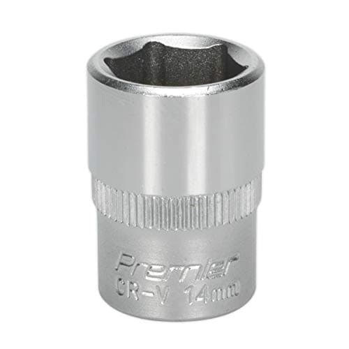 Image of Sealey S3814 Walldrive Socket 14Mm 3/8Sq Drive