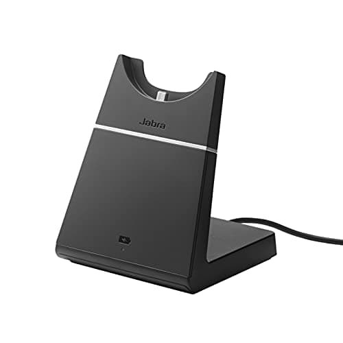 Image of Jabra Evolve 75 Charging Stand - Fast Wireless Desk Charger for Evolve 75 Headset - Ideal for Call Centres and Workspaces - Black