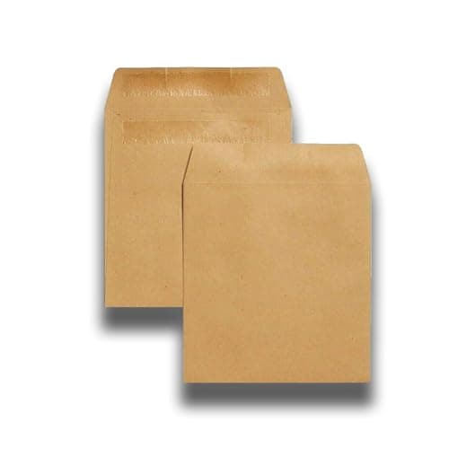 Image of Indigo® Brown Manilla Self-Seal Wage Envelopes – Sage Compatible, Secure, Durable for Payroll Use (Pack of 200)