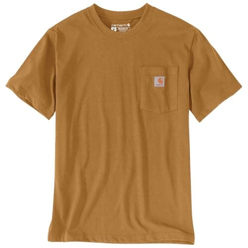 Image of Carhartt Relaxed Fit Heavyweight Short-Sleeve K87 Pocket T-Shirt