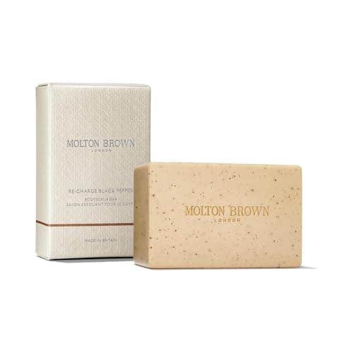 Image of Molton Brown Re-Charge Black Pepper Bodyscrub Bar 250 g
