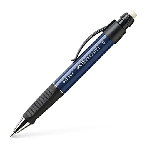 Image of Faber-Castell Grip Plus 07 Pencil - Metallic Blue