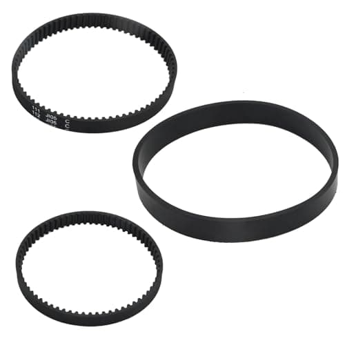 Image of JUUDDENPARTS 3Pcs 1606418 Vacuum Cleaner Tooth Belts, Rubber Carpet Cleaner Belt Drive Belt, Replacement for Bissell ProHeat 2X Revolution Carpet Cleaner 1548 1550 1551 15481 1606419 1606428
