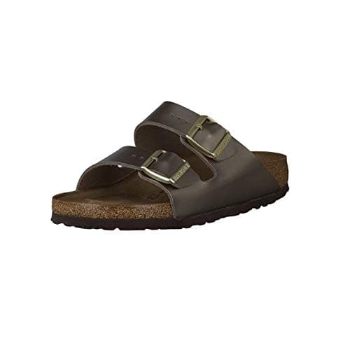 Image of Birkenstock Arizona Womens Flat Sandals Taupe 8 UK