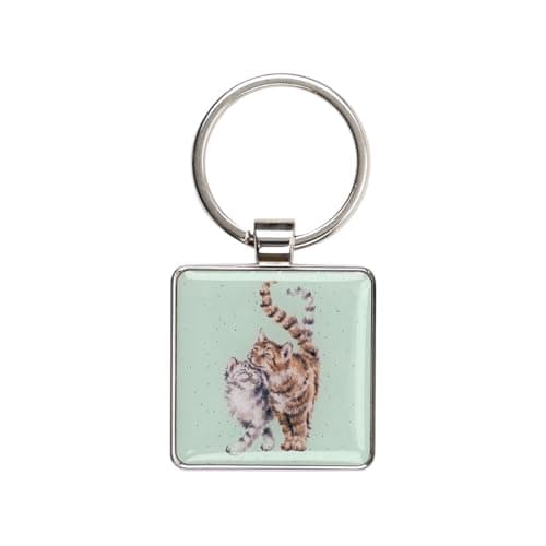 Image of Wrendale Designs - 'Feline Good' cat Keyring