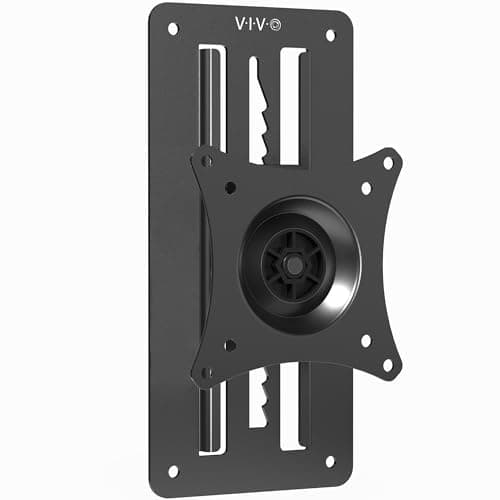 Image of VIVO Height Adjustable 17 to 32 inch Single Monitor Articulating Wall Mount for Standing Workstations, Fits 1 Screen with Max VESA 100x100mm, Black, MOUNT-VW01A