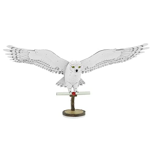 Image of Fascinations Metal Earth 3D Construction Kit - Harry Potter Snow Owl Hedwig, Laser Cut DIY Model Kit with 2.5 Metal Boards, from 14 Years