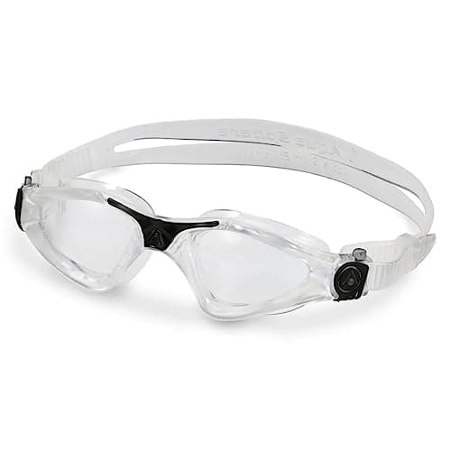 Image of Aqua Sphere Kayenne Swimming Goggles, White, One Size