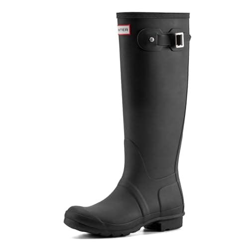 Image of Hunter Original Tall, Women’s Unlined Long-Shaft Boots,Black,6 UK (39 EU)