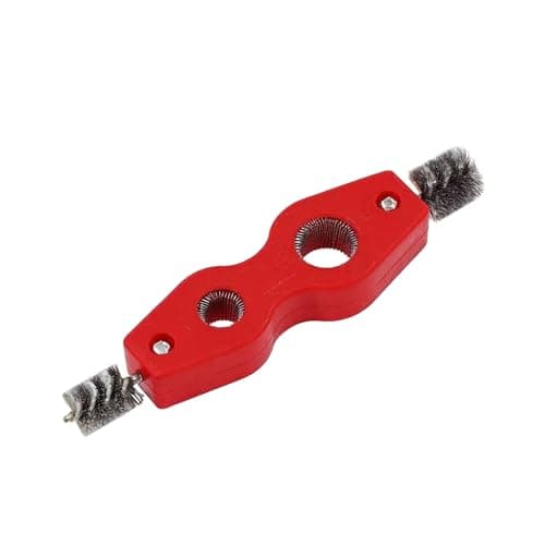 Image of Neilsen CT2803 Wire Brush Pipe Cleaner - Heavy-Duty Steel Bristles for 1/2" and 3/4" Internal and External Pipes