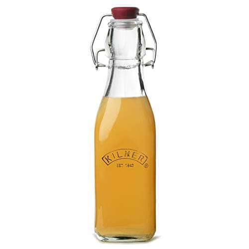 Image of Kilner Clip Top Bottles 250ml - Pack of 6 | Kilner Preserving, Decanting, Olive Oil, Cordial Bottles
