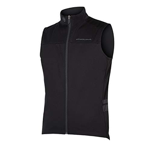Image of Endura Men's Windchill Windproof Winter Cycling Vest Gilet II, Black 20, S