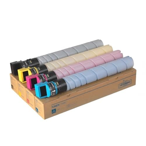 Image of 4PK TN328 Toner Cartridge Compatible for Konica Minolta Bizhub TN-328 TN626 TN328K TN328C TN328M TN328Y for C250i C300i C360i C450i C550i C650i C750i C7130i Printer