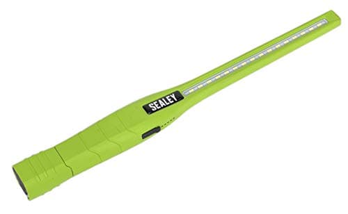 Image of Sealey 360° 16 SMD LED + 1W LED Lithium-Ion Rechargeable Inspection Lamp - Green - LED3604G