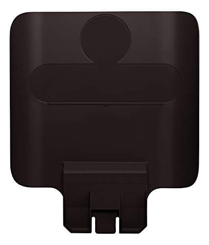 Image of Rubbermaid Commercial Products Slim Jim Recycling Station Billboard Brown 2007912